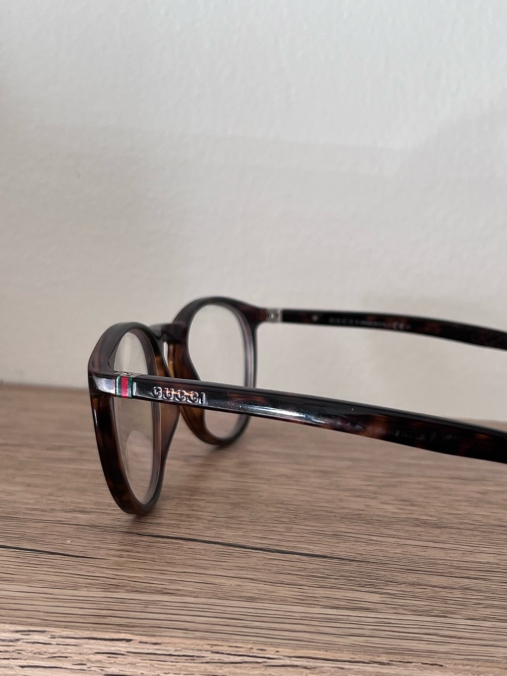 Gucci Tortoiseshell Round Prescription Glasses (no case) GG1152 GG/1152 - Picture 11 of 12